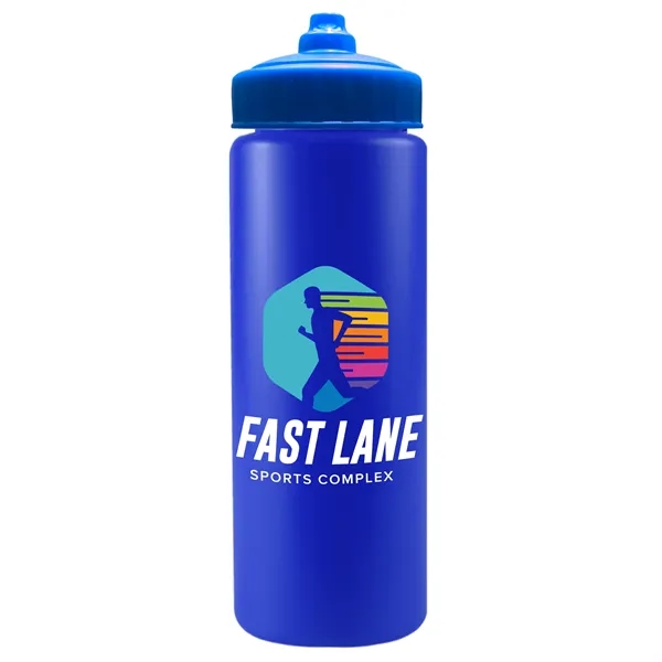 The Sports Quart - 32 oz. Sports Bottle. Hands-free valve lid... from ASI 40480 Koozie Group
