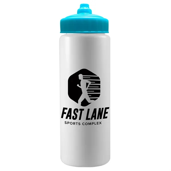 The Sports Quart - 32 oz. Sports Bottle. Hands-free valve lid... from ASI 40480 Koozie Group