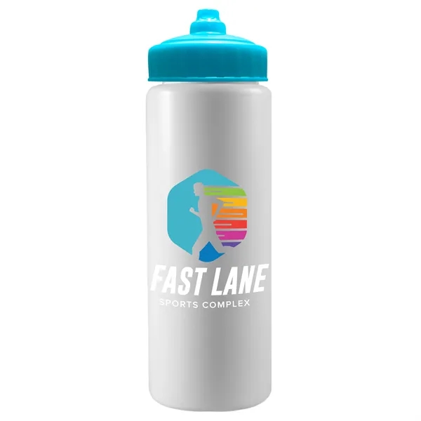 The Sports Quart - 32 oz. Sports Bottle. Hands-free valve lid... from ASI 40480 Koozie Group