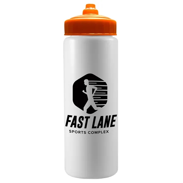The Sports Quart - 32 oz. Sports Bottle. Hands-free valve lid... from ASI 40480 Koozie Group