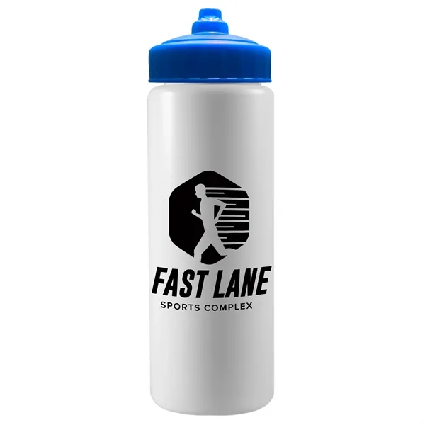 The Sports Quart - 32 oz. Sports Bottle. Hands-free valve lid... from ASI 40480 Koozie Group