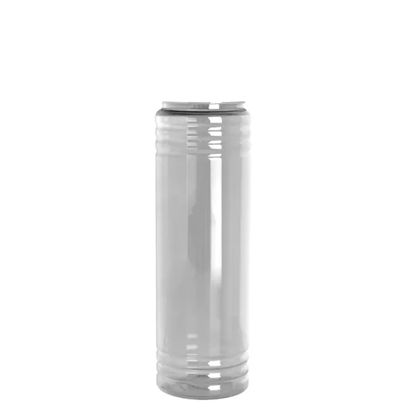 New Slim Cylinder Design 24 oz. Transparent Water Bottles with Ring... from ASI 40480 Koozie Group