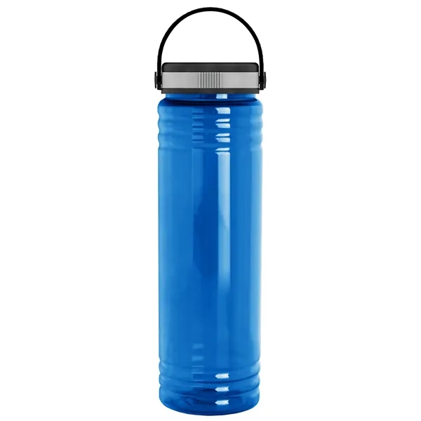 Slim Cylinder Design 24 oz Transparent Sport Bottles with EZ-Grip Lid.... from ASI 40480 Koozie Group
