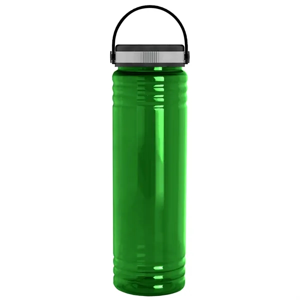 Slim Cylinder Design 24 oz Transparent Sport Bottles with EZ-Grip Lid.... from ASI 40480 Koozie Group
