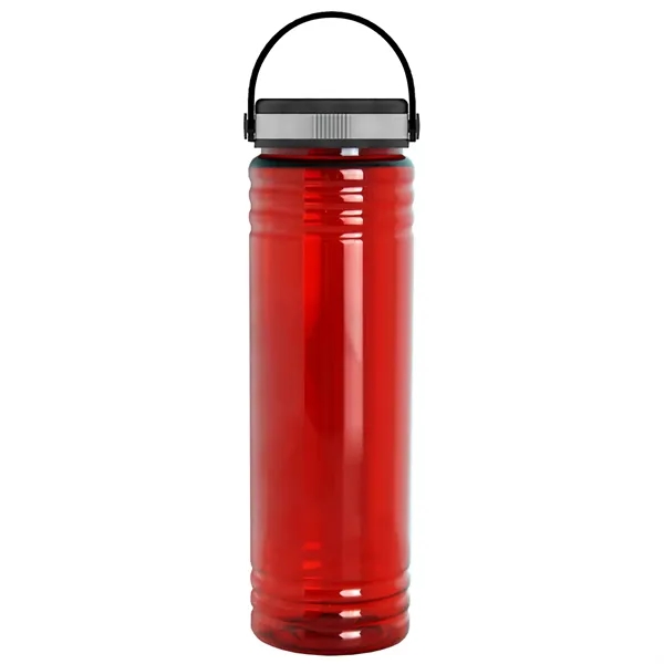 Slim Cylinder Design 24 oz Transparent Sport Bottles with EZ-Grip Lid.... from ASI 40480 Koozie Group