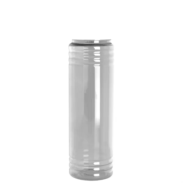 Slim Cylinder Design 24 oz Transparent Sport Bottles with EZ-Grip Lid.... from ASI 40480 Koozie Group