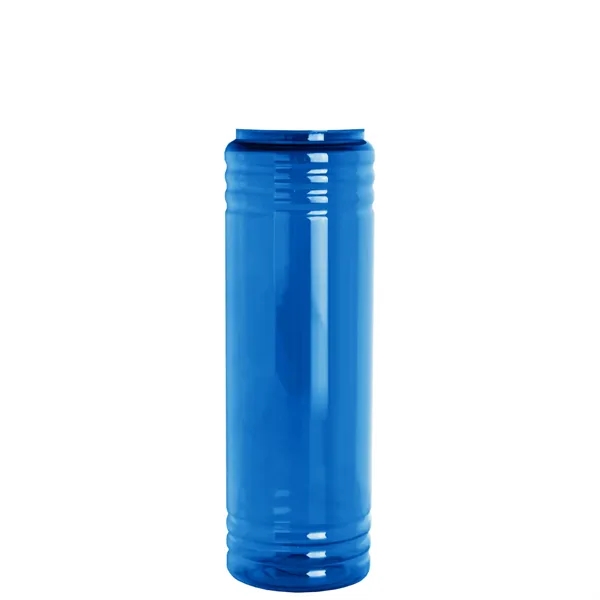 Slim Cylinder Design 24 oz Transparent Sport Bottles with EZ-Grip Lid.... from ASI 40480 Koozie Group