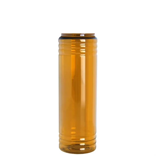 Slim Cylinder Design 24 oz Transparent Sport Bottles with EZ-Grip Lid.... from ASI 40480 Koozie Group