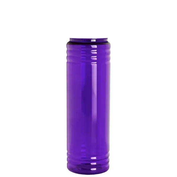 Slim Cylinder Design 24 oz Transparent Sport Bottles with EZ-Grip Lid.... from ASI 40480 Koozie Group