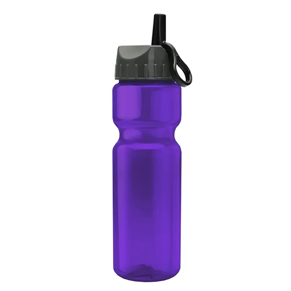 Transparent sports bottle, 28 oz., heavy wall design for multiple use.... from ASI 40480 Koozie Group
