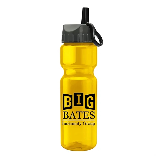 Transparent sports bottle, 28 oz., heavy wall design for multiple use.... from ASI 40480 Koozie Group