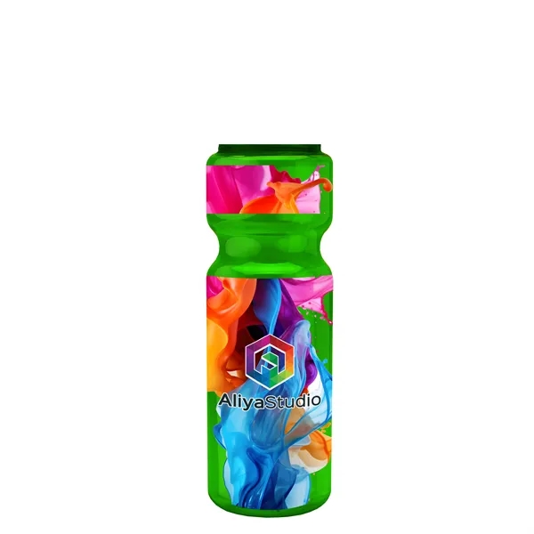 Transparent sports bottle, 28 oz., heavy wall design for multiple use.... from ASI 40480 Koozie Group