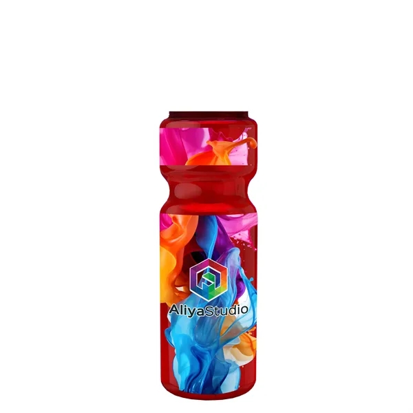 Transparent sports bottle, 28 oz., heavy wall design for multiple use.... from ASI 40480 Koozie Group