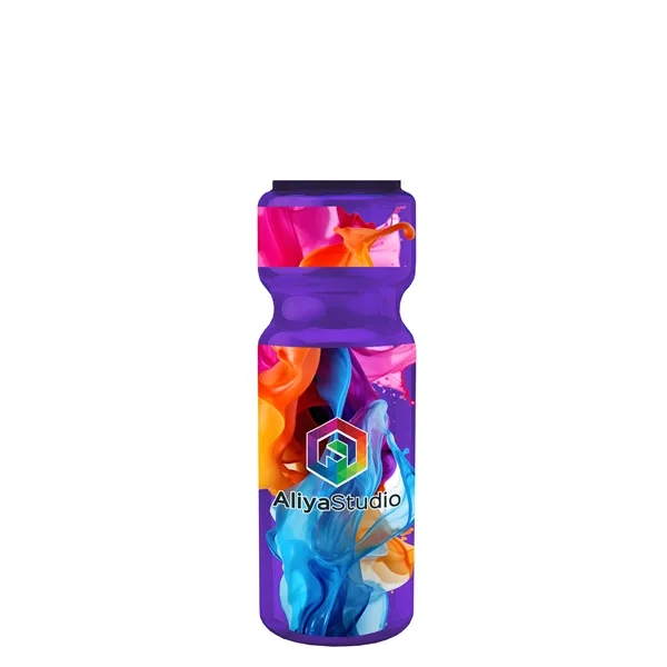 Transparent sports bottle, 28 oz., heavy wall design for multiple use.... from ASI 40480 Koozie Group