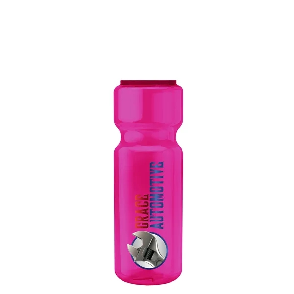 28 oz Transparent Bike Bottle with EZ-Grip Lid. Stay hydrated while... from ASI 40480 Koozie Group