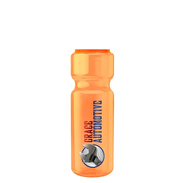 28 oz Transparent Bike Bottle with EZ-Grip Lid. Stay hydrated while... from ASI 40480 Koozie Group