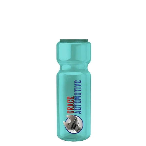 28 oz Transparent Bike Bottle with EZ-Grip Lid. Stay hydrated while... from ASI 40480 Koozie Group