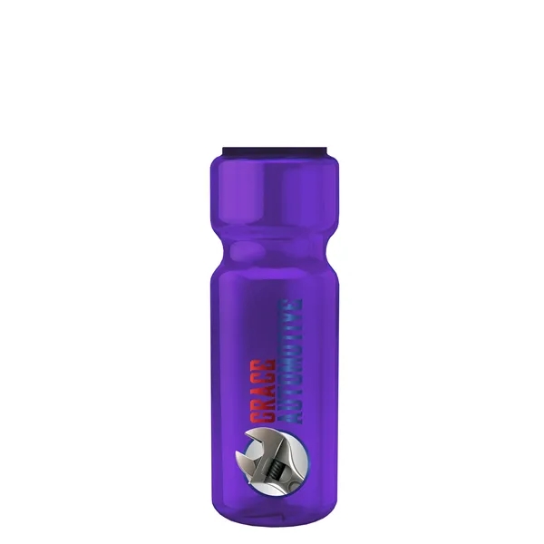 28 oz Transparent Bike Bottle with EZ-Grip Lid. Stay hydrated while... from ASI 40480 Koozie Group