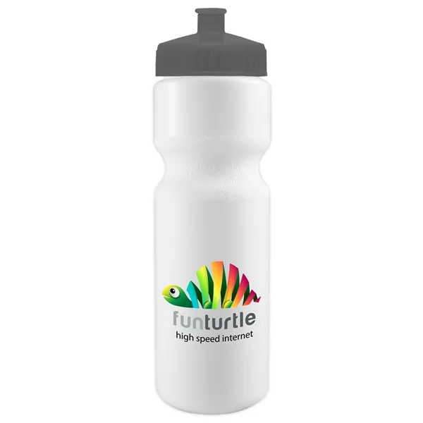 28 oz Sports bottle with push pull cap and contour grip... from ASI 40480 Koozie Group