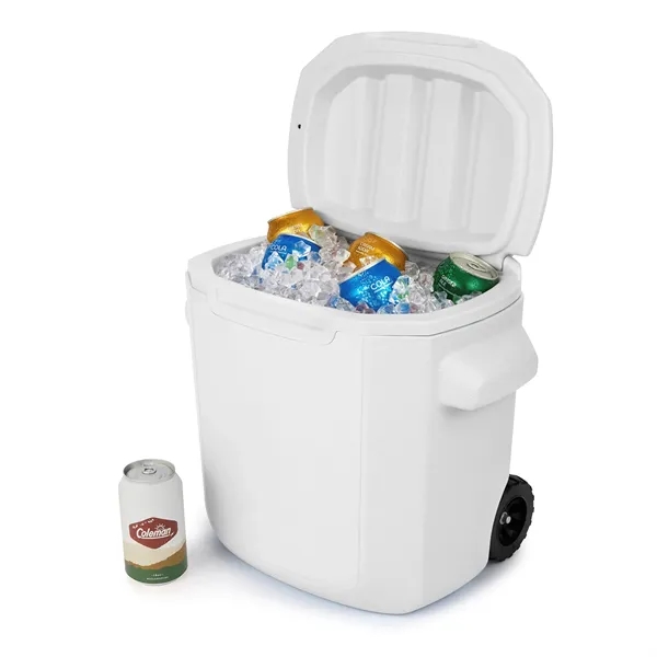 Coleman® 28 Qt. Wheeled Cooler... from ASI 40480 Koozie Group