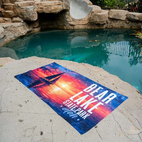 30 X 60 FULL COLOR TOWEL... from ASI 30208 A P Specialties / AP Specialties