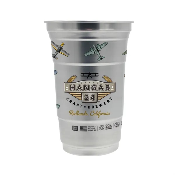 Top Cup by Ball™ 20 oz. Recycled Aluminum Cup, Full Color... from ASI 30270 Aakron Line