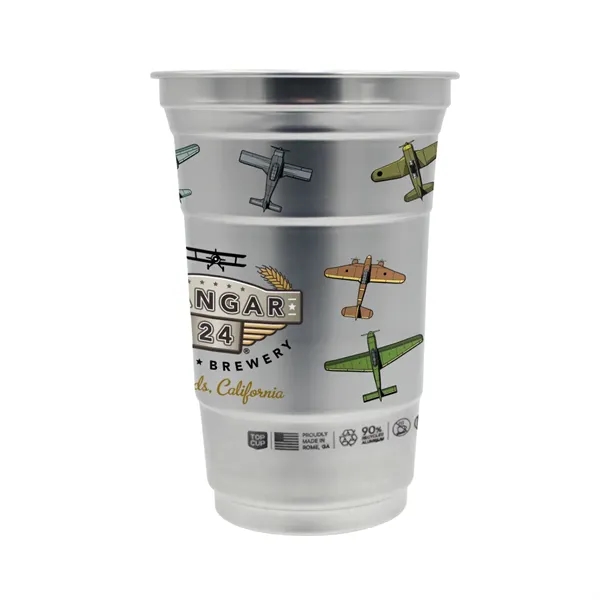 Top Cup by Ball™ 20 oz. Recycled Aluminum Cup, Full Color... from ASI 30270 Aakron Line