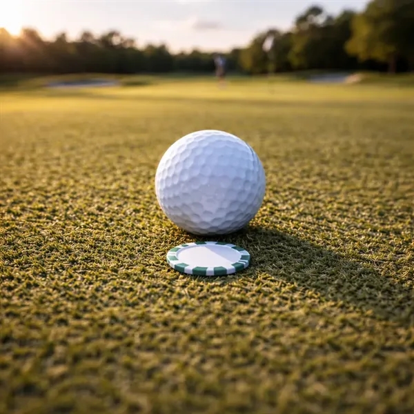 1.25" mini ABS poker chip with steel core and full color... from ASI 38120 Ball Pro / Diversified Quality Kitchenware