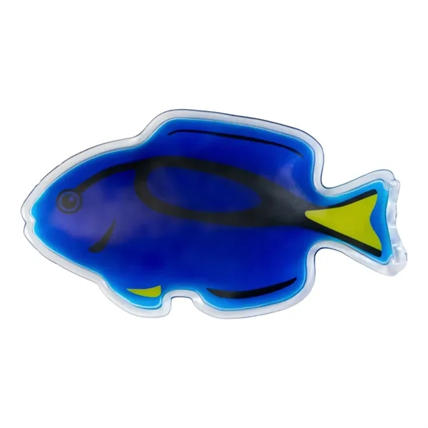 Tropical blue fish-shaped cold pack filled with cool soothing gel.... from ASI 34415 Alpi International LTD