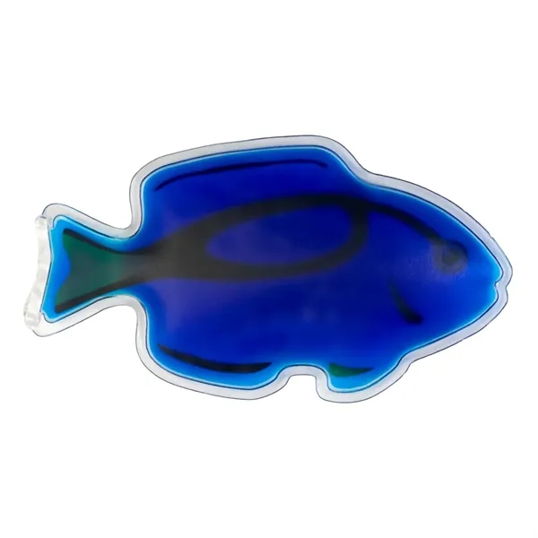Tropical blue fish-shaped cold pack filled with cool soothing gel.... from ASI 34415 Alpi International LTD