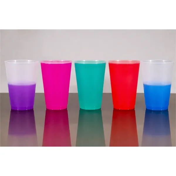 Shatterproof plastic disposable cup. Unique frosted, textured finish. Available in Purple,... from ASI 79541 Print Appeal,Inc. / Print Appeal