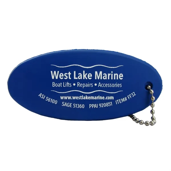 Closed cell foam key tag that floats.... from ASI 56100 Gemini Ind Inc / Gemini Line™