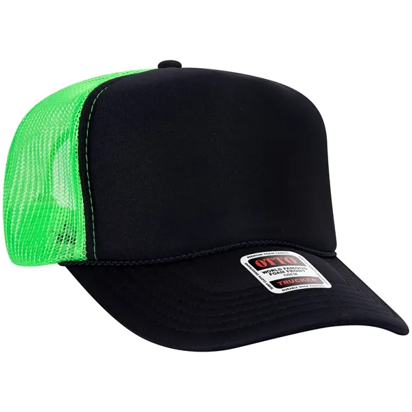 OTTO 5 PANEL HIGH CROWN MESH BACK TRUCKER HAT... from ASI 30208 A P Specialties / AP Specialties