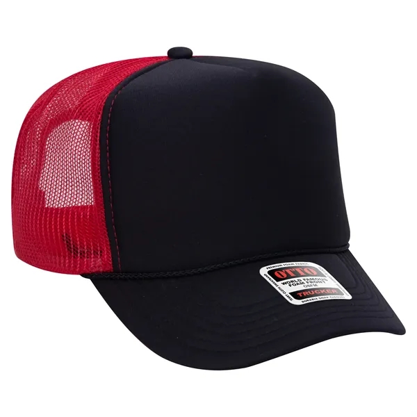 OTTO 5 PANEL HIGH CROWN MESH BACK TRUCKER HAT... from ASI 30208 A P Specialties / AP Specialties