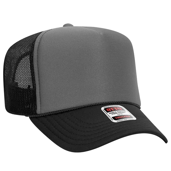 OTTO 5 PANEL HIGH CROWN MESH BACK TRUCKER HAT... from ASI 30208 A P Specialties / AP Specialties