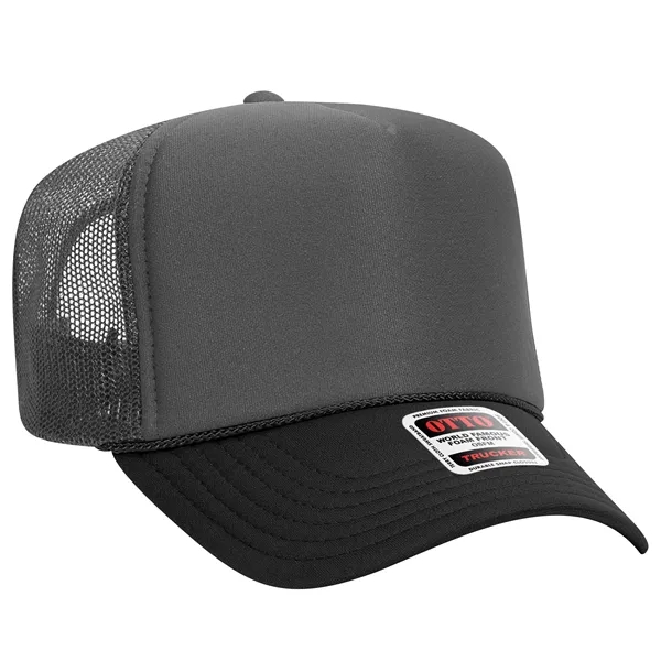 OTTO 5 PANEL HIGH CROWN MESH BACK TRUCKER HAT... from ASI 30208 A P Specialties / AP Specialties