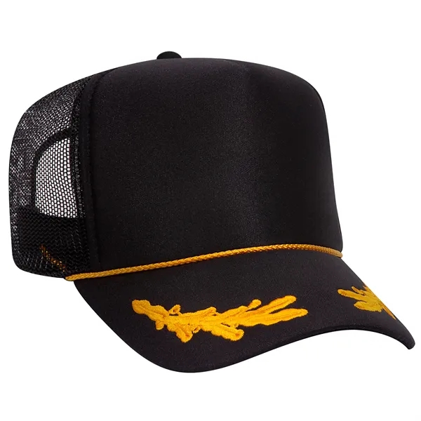 OTTO 5 PANEL HIGH CROWN MESH BACK TRUCKER HAT... from ASI 30208 A P Specialties / AP Specialties