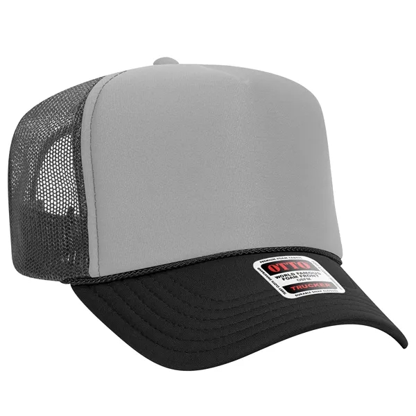 OTTO 5 PANEL HIGH CROWN MESH BACK TRUCKER HAT... from ASI 30208 A P Specialties / AP Specialties