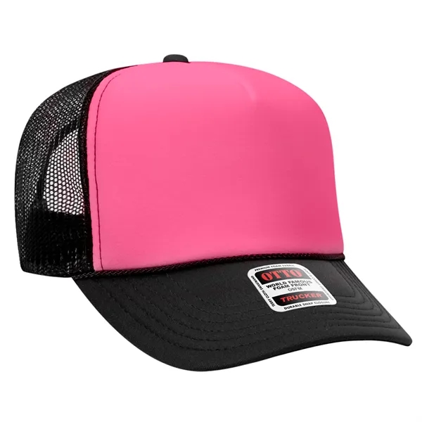 OTTO 5 PANEL HIGH CROWN MESH BACK TRUCKER HAT... from ASI 30208 A P Specialties / AP Specialties