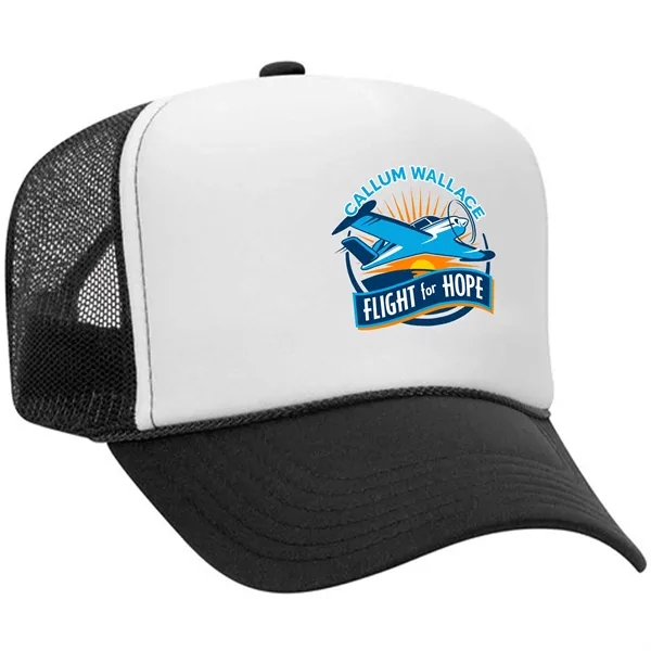 OTTO 5 PANEL HIGH CROWN MESH BACK TRUCKER HAT... from ASI 30208 A P Specialties / AP Specialties