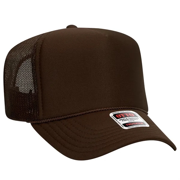 OTTO 5 PANEL HIGH CROWN MESH BACK TRUCKER HAT... from ASI 30208 A P Specialties / AP Specialties