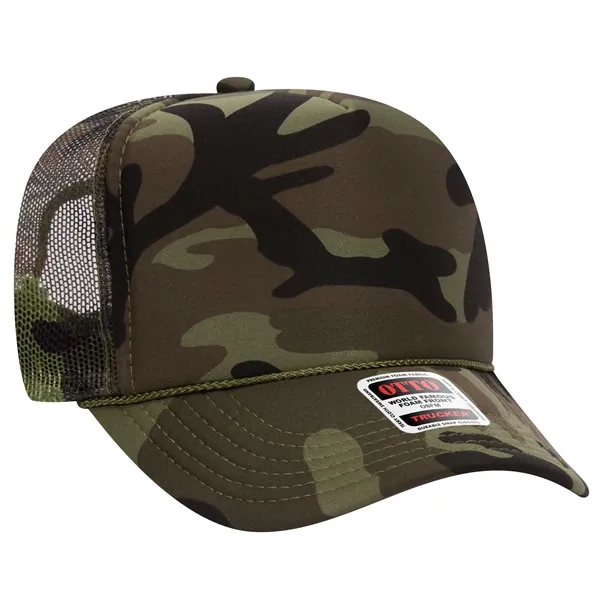 OTTO 5 PANEL HIGH CROWN MESH BACK TRUCKER HAT... from ASI 30208 A P Specialties / AP Specialties