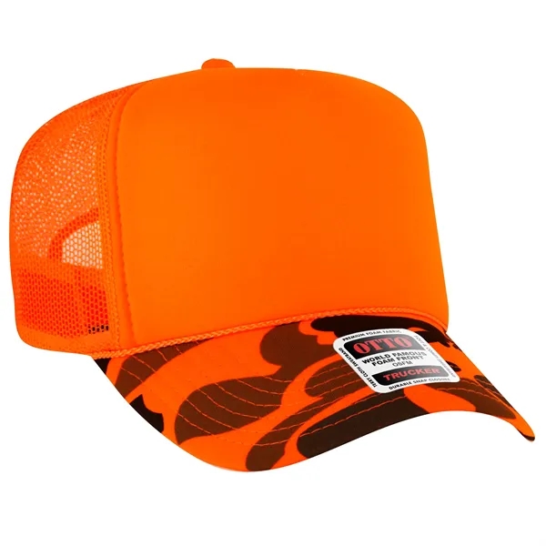 OTTO 5 PANEL HIGH CROWN MESH BACK TRUCKER HAT... from ASI 30208 A P Specialties / AP Specialties