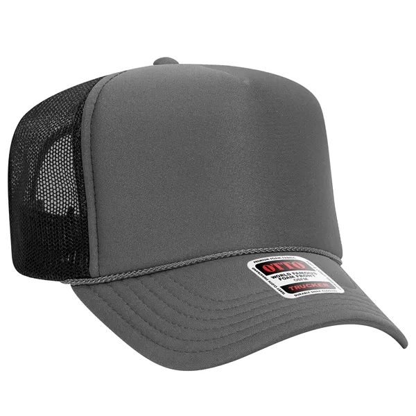 OTTO 5 PANEL HIGH CROWN MESH BACK TRUCKER HAT... from ASI 30208 A P Specialties / AP Specialties