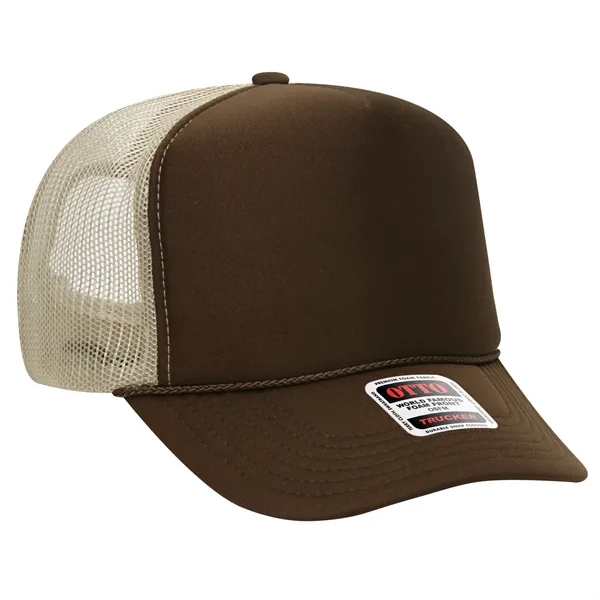 OTTO 5 PANEL HIGH CROWN MESH BACK TRUCKER HAT... from ASI 30208 A P Specialties / AP Specialties