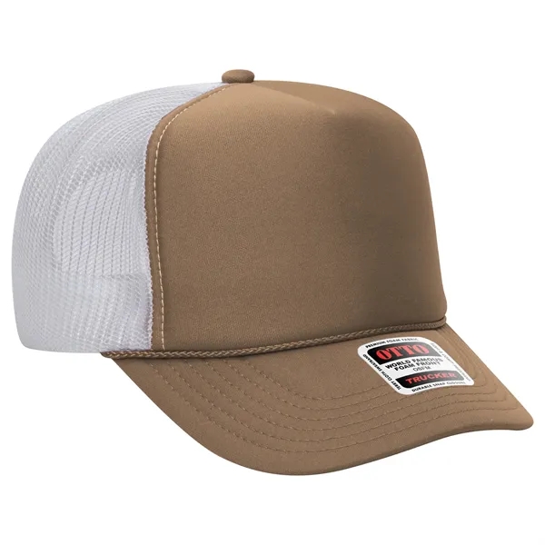 OTTO 5 PANEL HIGH CROWN MESH BACK TRUCKER HAT... from ASI 30208 A P Specialties / AP Specialties
