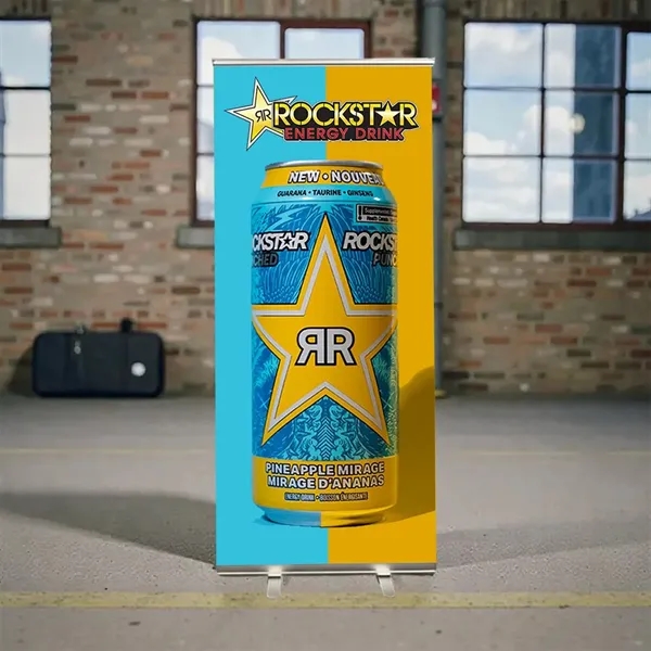 48Hr Quick Ship - sublimated premium retractable pull up banner, superior... from ASI 53509 FIEL-Fairdeal Import & Export