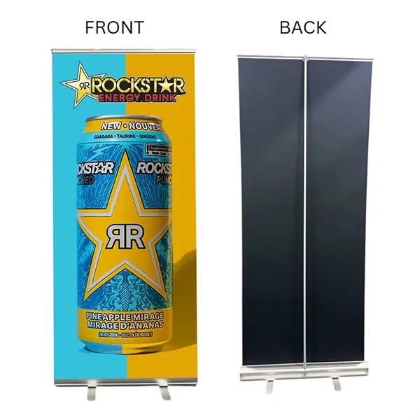 48Hr Quick Ship - sublimated premium retractable pull up banner, superior... from ASI 53509 FIEL-Fairdeal Import & Export