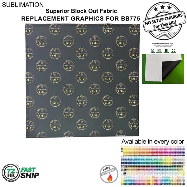 72 Hr Fast Ship - replacement graphics for 7.5' straight wall... from ASI 53509 FIEL-Fairdeal Import & Export