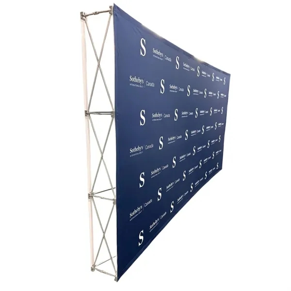 15' straight wall full height tension fabric pop-up display, superior block... from ASI 53509 FIEL-Fairdeal Import & Export